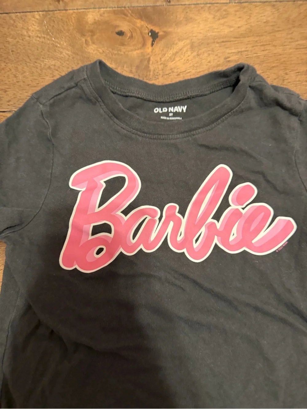 Old Navy Kids' Black Barbie Graphic Tee